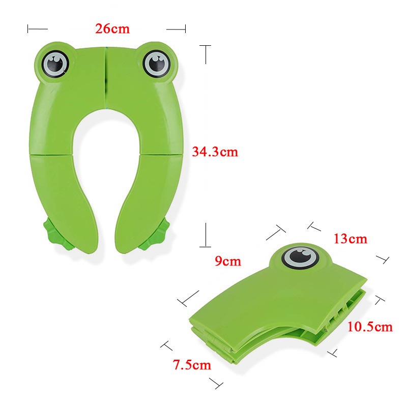 Toddler Potty Training Seat - Przenośna nocnik podróżna dla dzieci składana