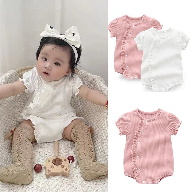Baby Products Korean - Kombinezon z koronką dla niemowląt i