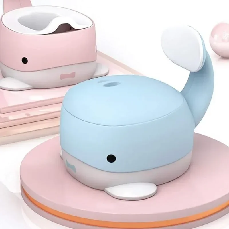 Toddler Potty Training Seat - Słodkie dziecko króliczek wieloryb nocnik krzesło