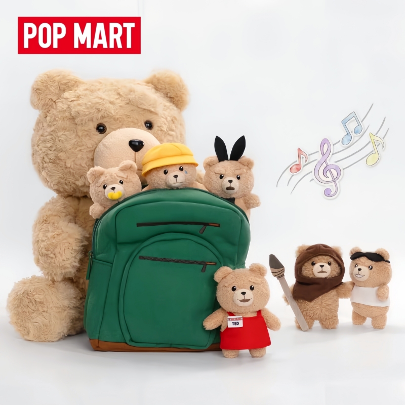 Baby Products For Gift - Oryginalne, popularne figurki Popmart Gong Ted2