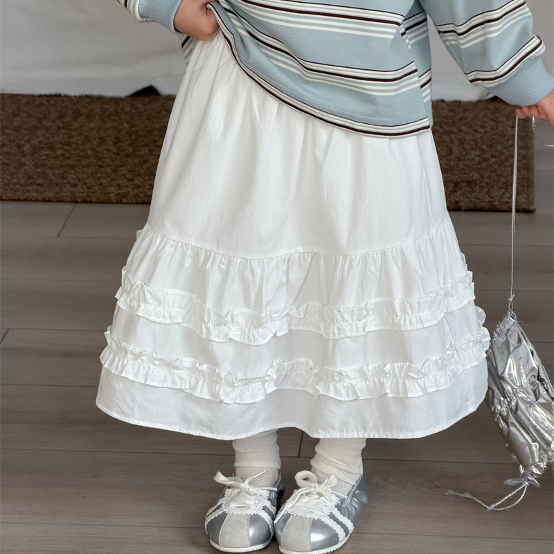 Baby Products Korean - Nowość na wiosnę 2026: Dziecięca spódniczka