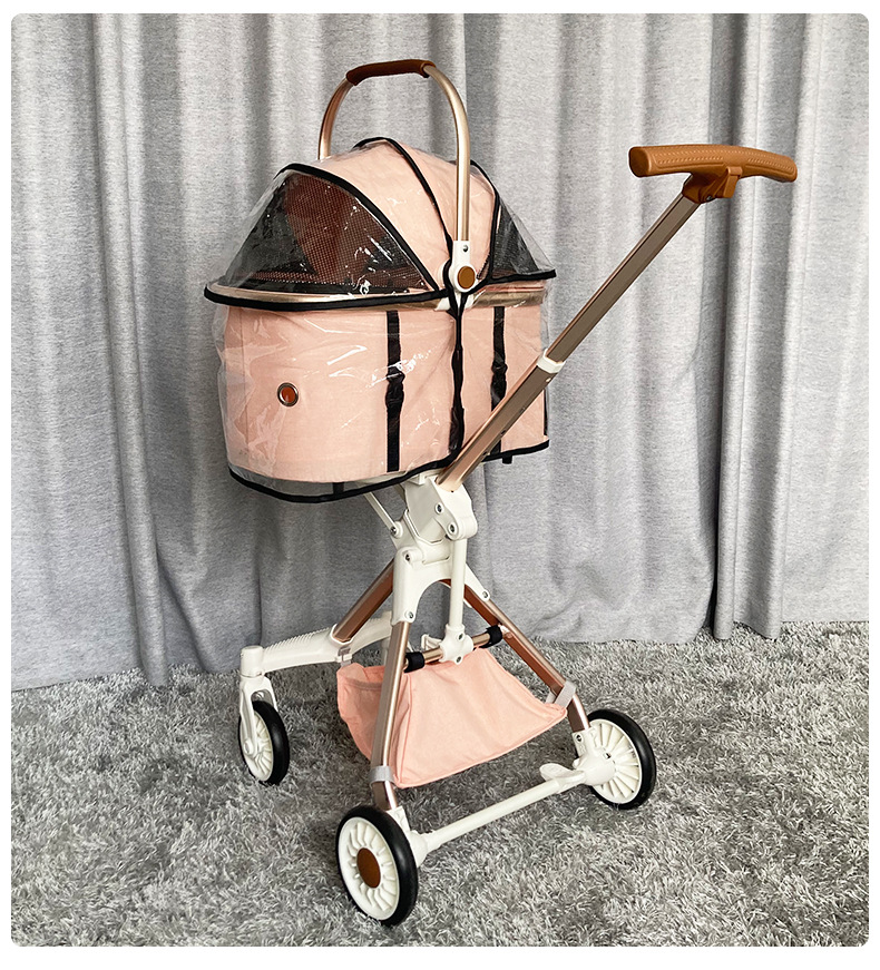 Stroller Rain Cover - Pokrowiec przeciwdeszczowy do wózka dla zwierząt,
