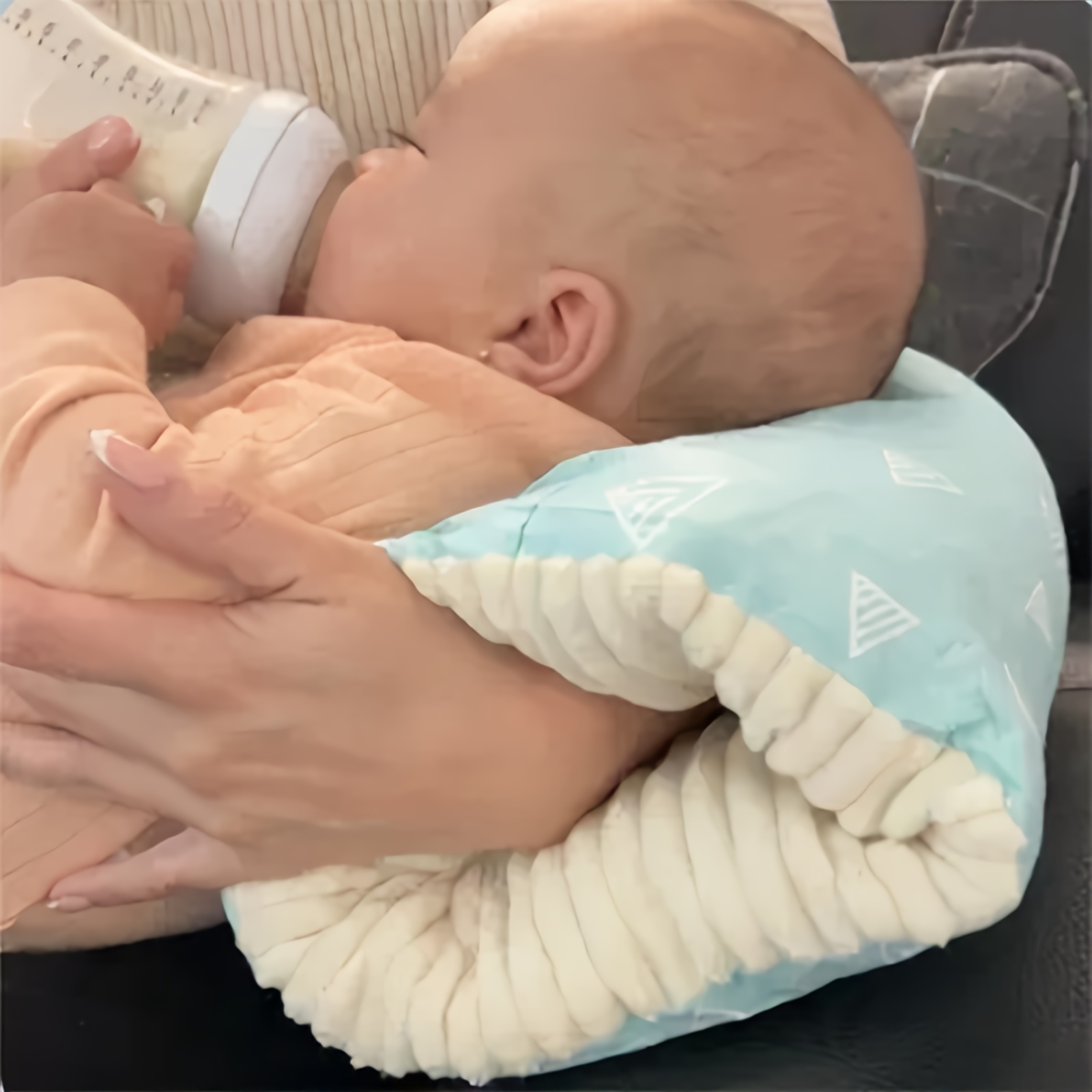 Nursing Pillow Breastfeeding - 1 szt. Przytulna poduszka na ramię,