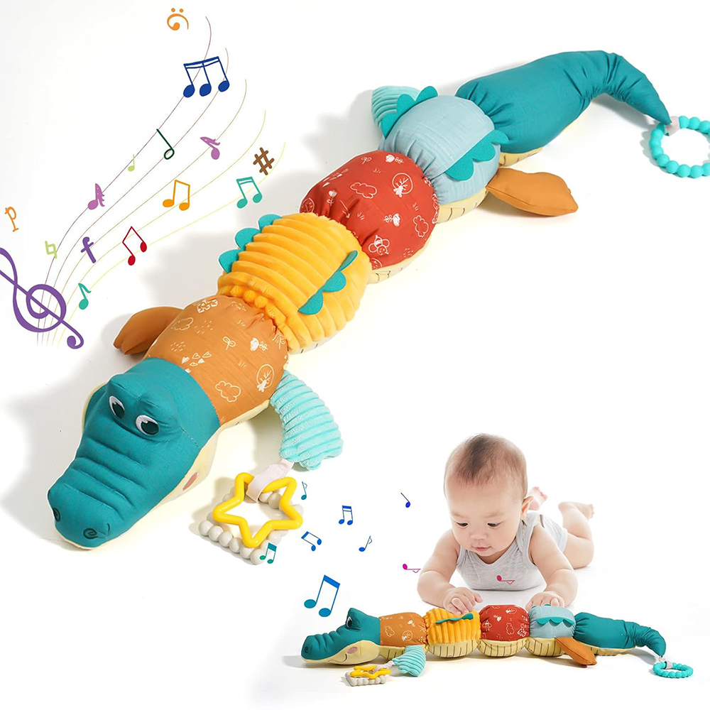 Baby Rattle Toy Set - Zabawki na czas na brzuszku 0-24