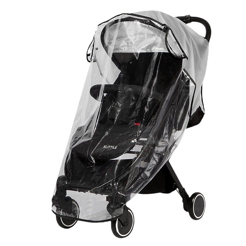 Stroller Rain Cover - Uniwersalny pokrowiec przeciwdeszczowy na wózek dziecięcy