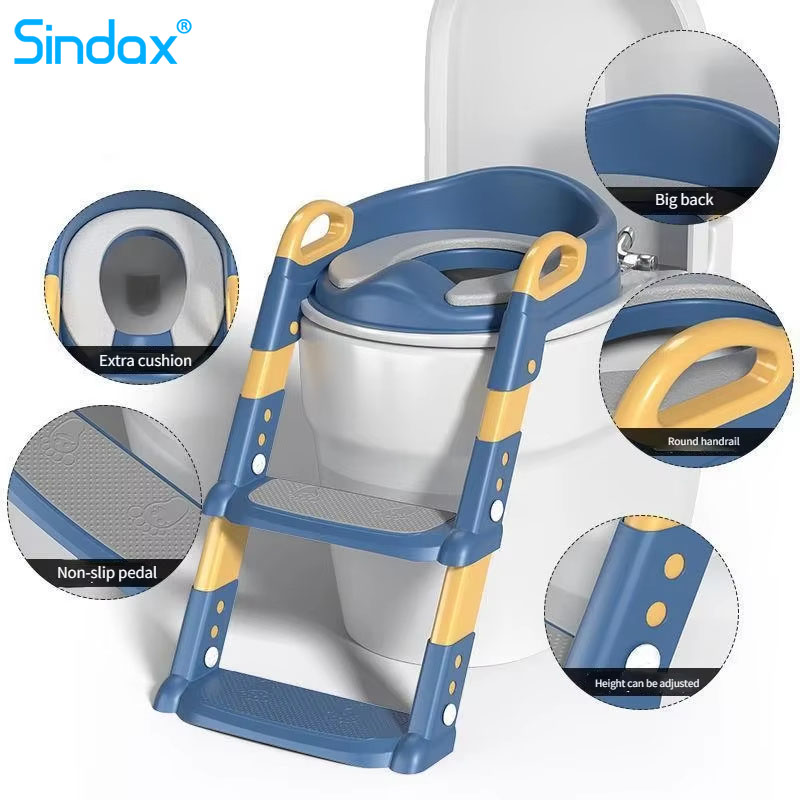 Toddler Potty Training Seat - Nowa toaleta dla dzieci schodkowa dla