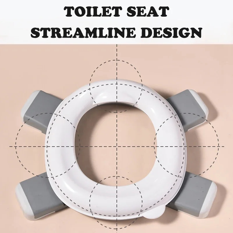 Toddler Potty Training Seat - Składana nakładka na sedes 3 w