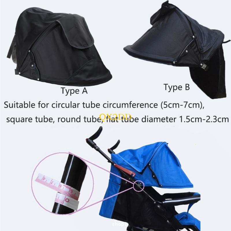 QX2D wózki chroniące przed sło – Stroller Rain Cover recenzja i cena