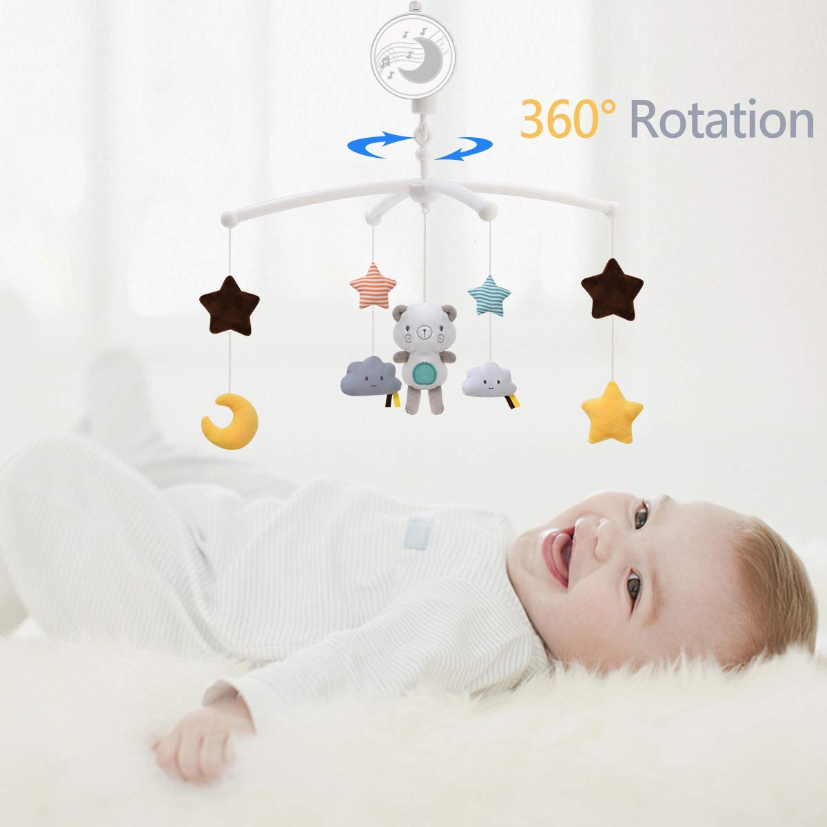 Łóżeczko dziecięce Mobiles Grz – Baby Rattle Toy Set recenzja i cena