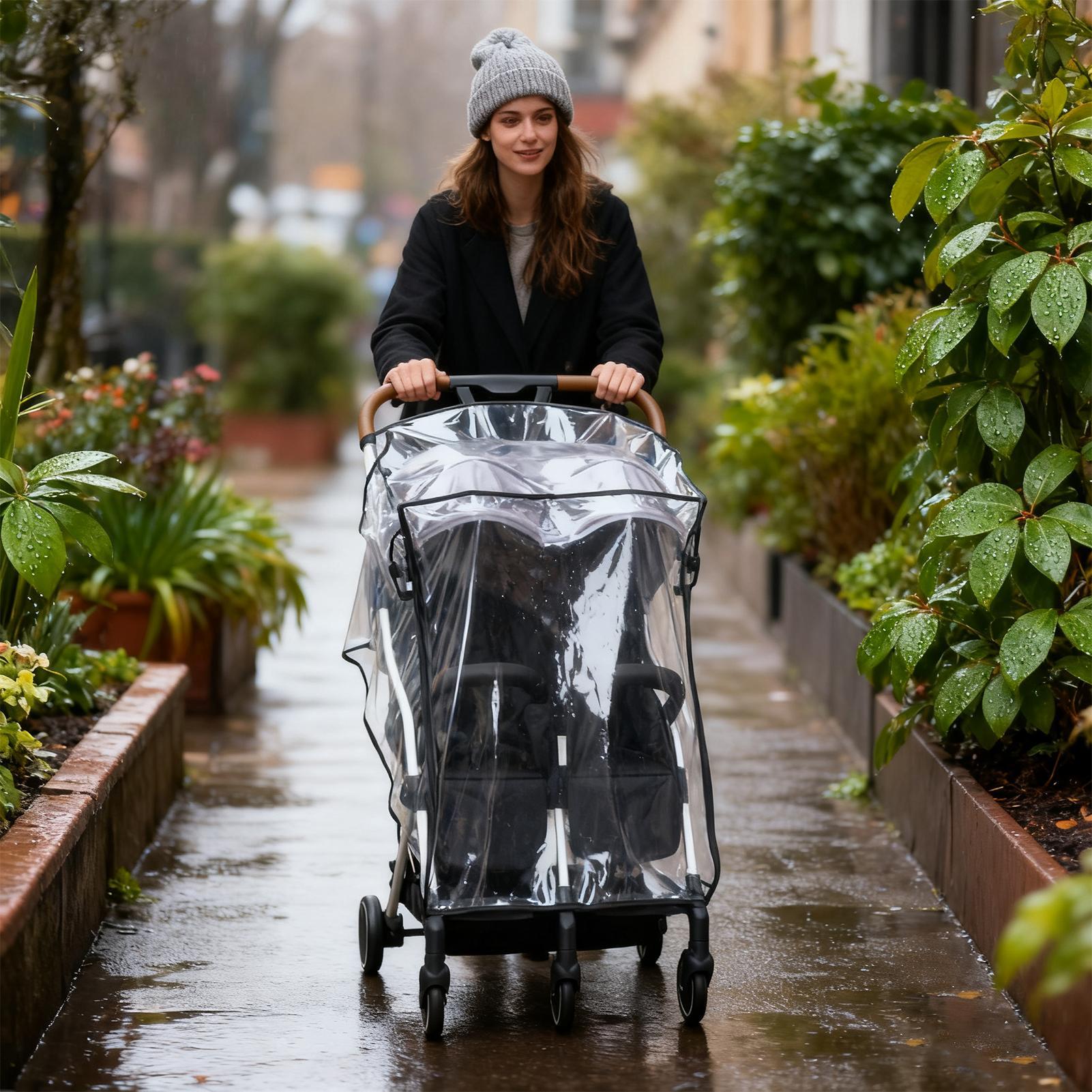 Osłona przeciwdeszczowa na wóz – Stroller Rain Cover recenzja i cena