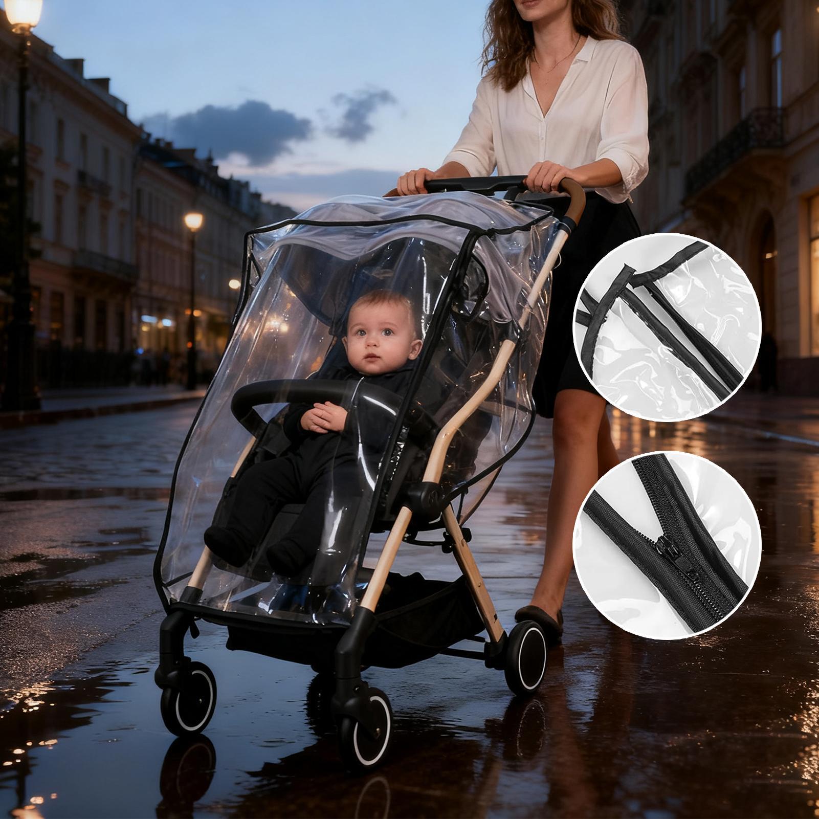 Osłona przeciwdeszczowa na wóz – Stroller Rain Cover recenzja i cena