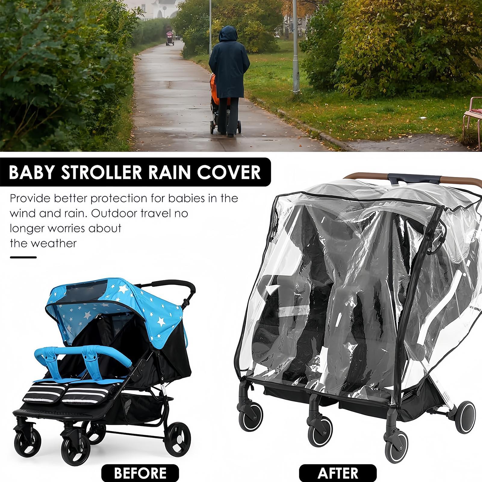 Osłona przeciwdeszczowa na wóz – Stroller Rain Cover recenzja i cena