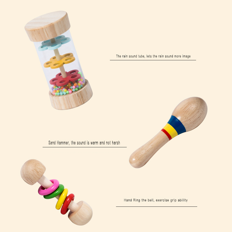 6 sztuk wczesne edukacyjne grz – Baby Rattle Toy Set recenzja i cena