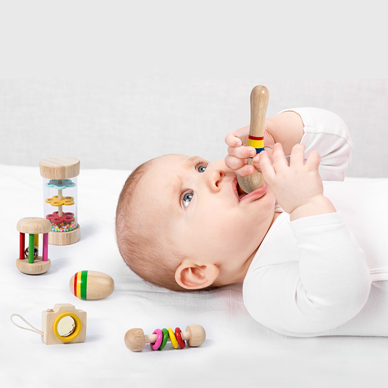 6 sztuk wczesne edukacyjne grz – Baby Rattle Toy Set recenzja i cena