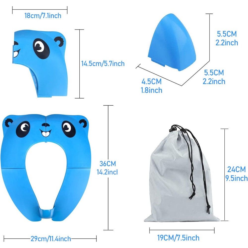Przenośna Składana Antypoślizg – Toddler Potty Training Seat recenzja i cena