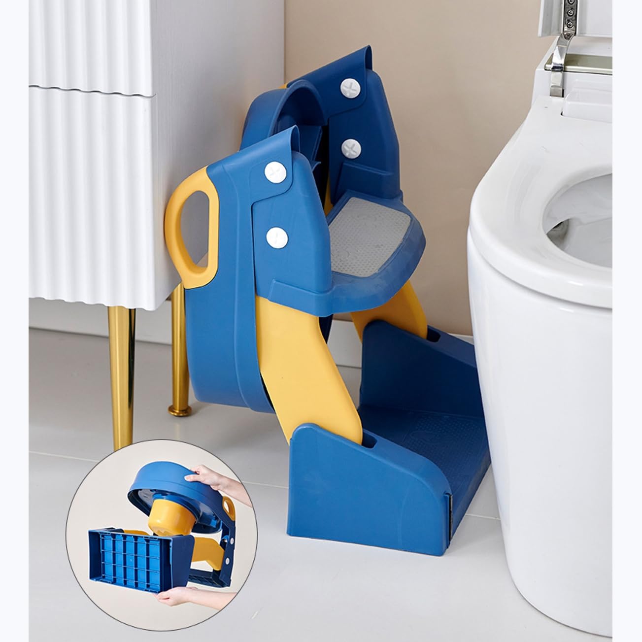 Nocnik drabinkowy 3 w 1, regul – Toddler Potty Training Seat recenzja i cena