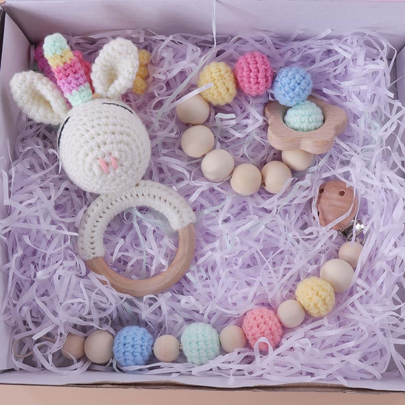 Zestaw upominkowy dla noworodk – Baby Rattle Toy Set recenzja i cena