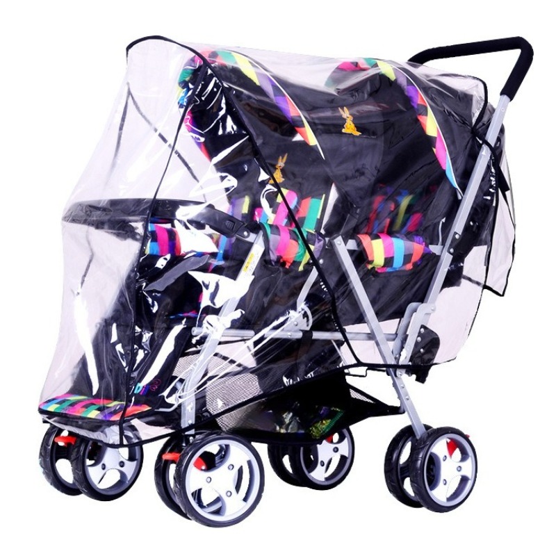 Pokrowiec przeciwdeszczowy na  – Stroller Rain Cover recenzja i cena