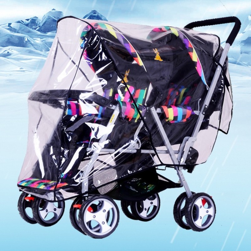 Pokrowiec przeciwdeszczowy na  – Stroller Rain Cover recenzja i cena