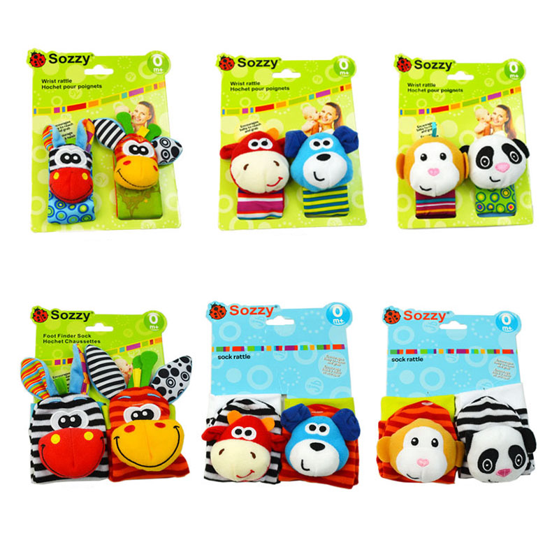 Skarpetki dla niemowląt Grzech – Baby Rattle Toy Set recenzja i cena
