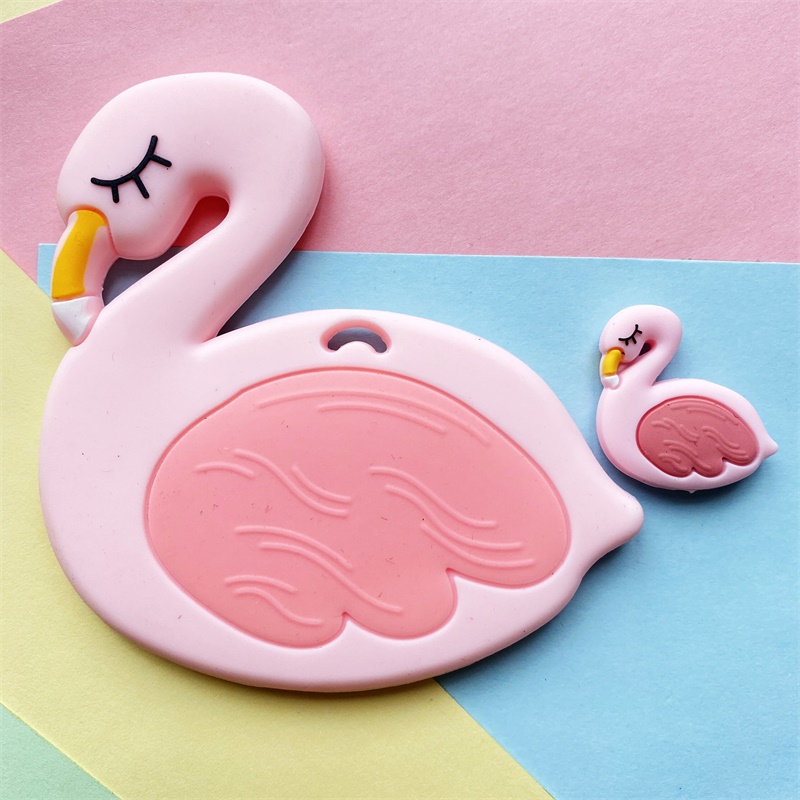 2 szt./zestaw Mini Silikonowe  – Baby Rattle Toy Set recenzja i cena