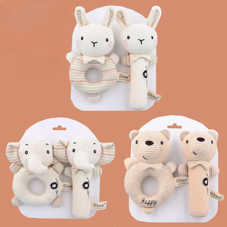 Grzechotki dla niemowląt, mięk – Baby Rattle Toy Set recenzja i cena