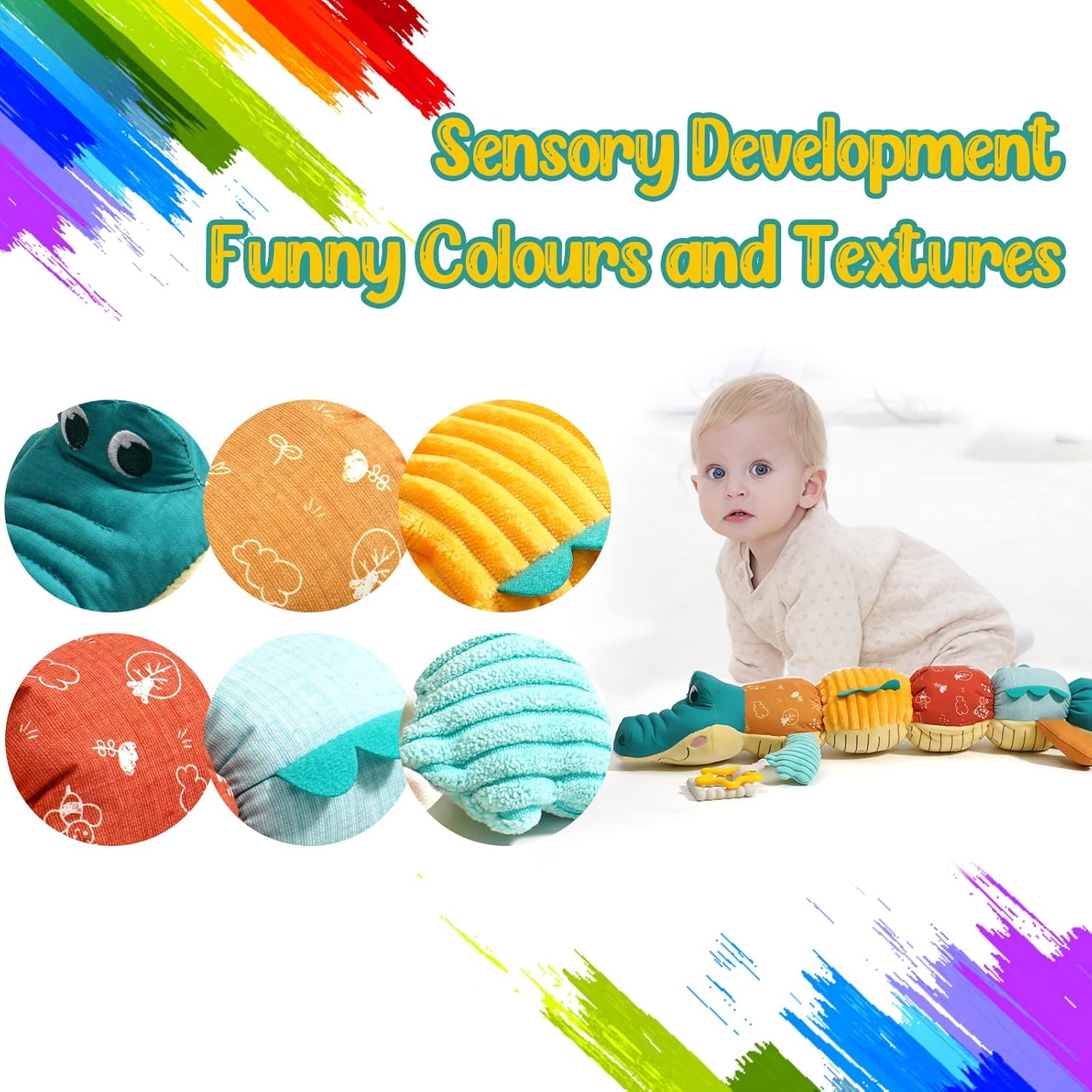 Zabawki na czas na brzuszku 0- – Baby Rattle Toy Set recenzja i cena