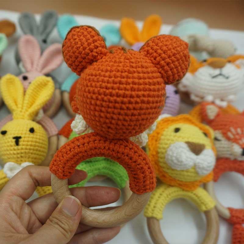 1PC królik tygrys lew szydełka – Baby Products Rabbit recenzja i cena