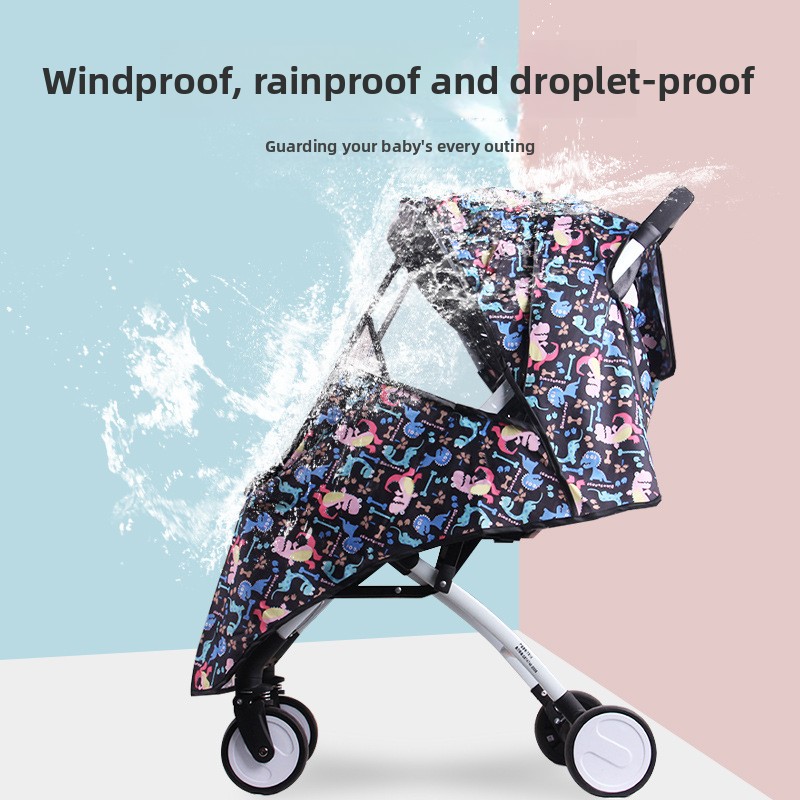 Uniwersalna osłona przeciwdesz – Stroller Rain Cover recenzja i cena