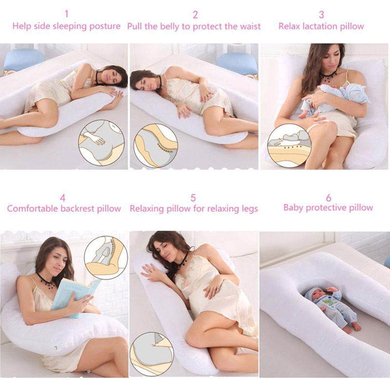 Poduszka ciążowa PANGDUBE 130* – Nursing Pillow Breastfeeding recenzja i cena
